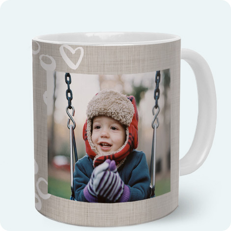 Mug mat personallise